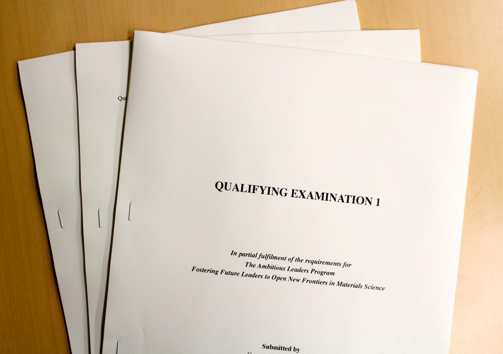 First-term students took on the challenge of the Qualifying Examination 1 (QE1)