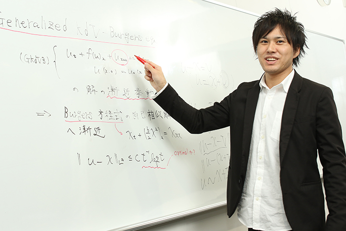 Leader’s Voice 03<br />Ikki Fukuda<br />Second-Term Transfer Student Growth through Integration of Mathematics and Science<br />Foster Cross-Field Perspectives in In-Depth Specialized Research